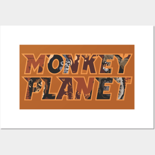 Monkey Planet Animal Birthday Gift Shirt. Monkeys, Apes Posters and Art